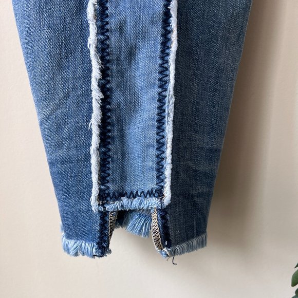 Gently Worn Distressed Dear John Erin Slim Straight HIGHDRIVE Jeans - Picture 13 of 16